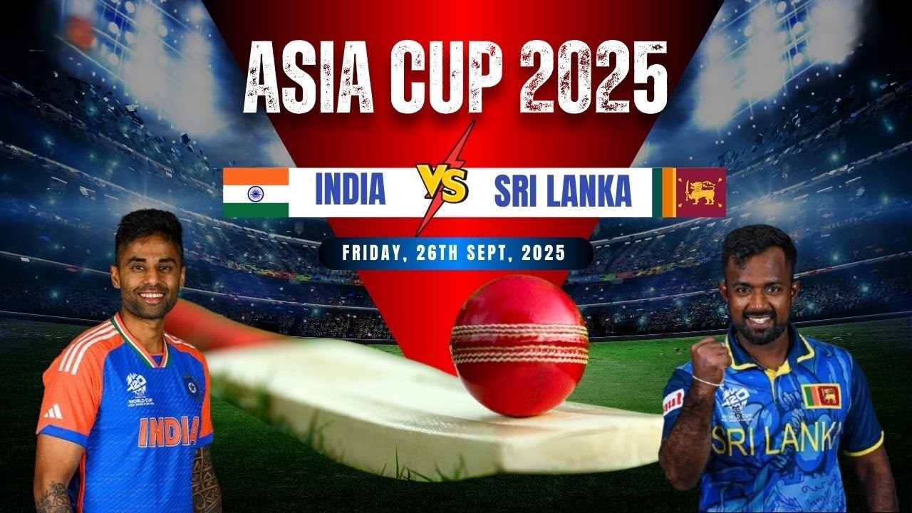 India vs Sri Lanka 2025